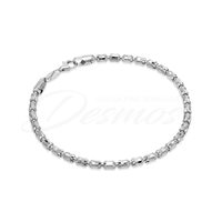 Bracciale Desmos in Argento BARREL CRYSTAL 3 W 19